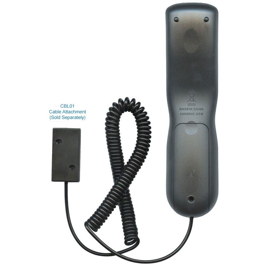 Anderic RRU401.7 4 - Device Universal Remote Control with Backlight, Macro and Learning for TV, Cable, Streaming