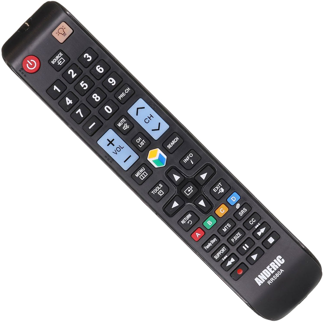 Anderic RR580A Replacement Smart TV Remote Control for Samsung AA59 - 00580A and All Similar Models - IR