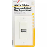 White 2-Gang Audio/Video Wall Plate (1-Pack)