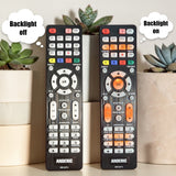 Anderic RR1DTV Universal Smart TV Remote Control with Backlight and Quick Programming for All Brands