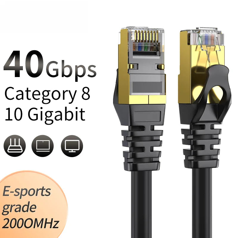 Cat8 Ethernet Network Cable / Adapter