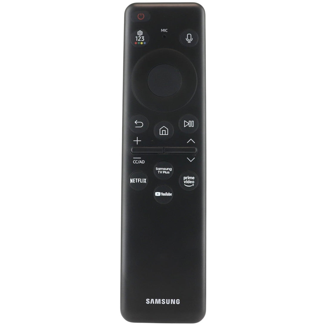 Samsung BN59 - 01500A / TM2360E Eco Smart TV Remote Control - Black - Solar Cell - RF and IR - 2023 - BN5901500A