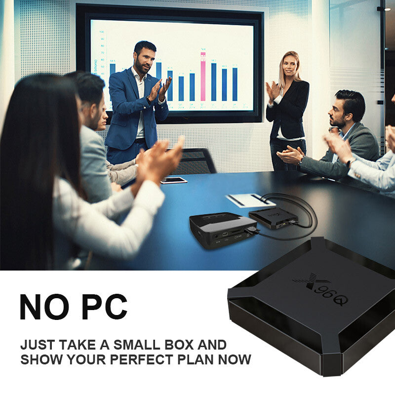 Smart Android - Android 14 - Media Player - with WiFi 6 - 128GB RAM / 64GB Storage