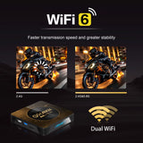 G96 MAX - Android 13 - Media Player - with 8K / WiFi 6 / Bluetooth 5 - 4GB RAM / 64GB Storage