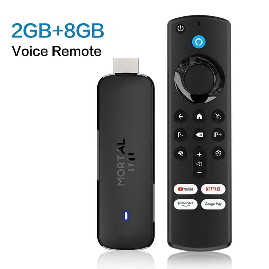 Q8 - Streaming Stick - with 4K / WiFi 6 / Voice Remote - DAB Media Solutions