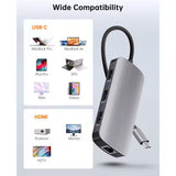 USB-C Multiport Hub with 4K HDMI, Ethernet and PD Charging