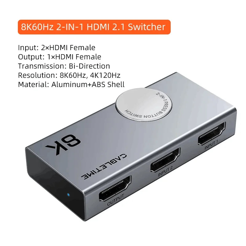 4K Bi-Directional HDMI Switch / Splitter