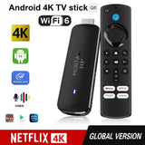 Q8 - Android 14 - Streaming Stick - with 8K / WiFi 6 / Voice Remote - 8GB RAM / 16GB Storage