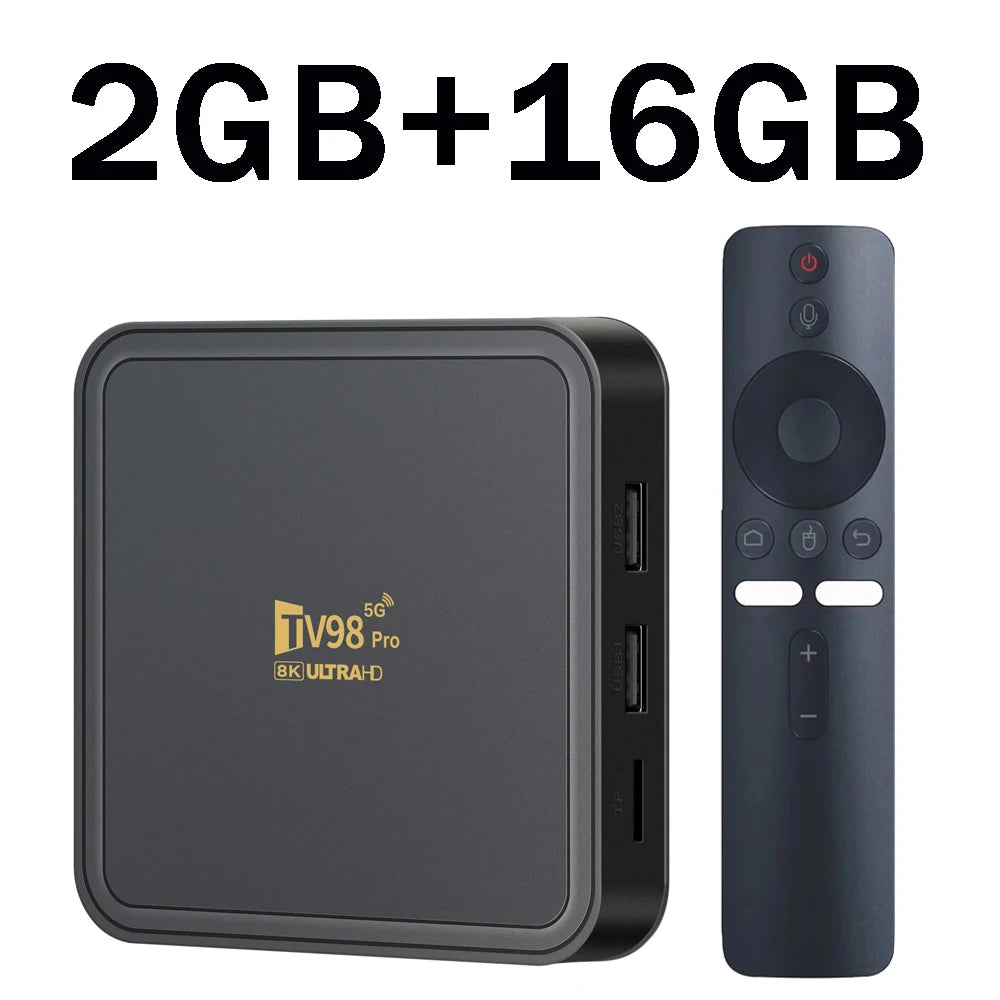 Smart Android H313 - Android 14 - Media Player - with 8K / Bluetooth 5 / Voice Remote
