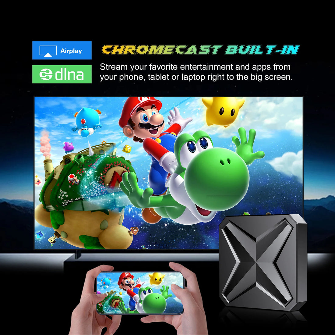 Smart Android - Android 16 - Media Player - with 8K