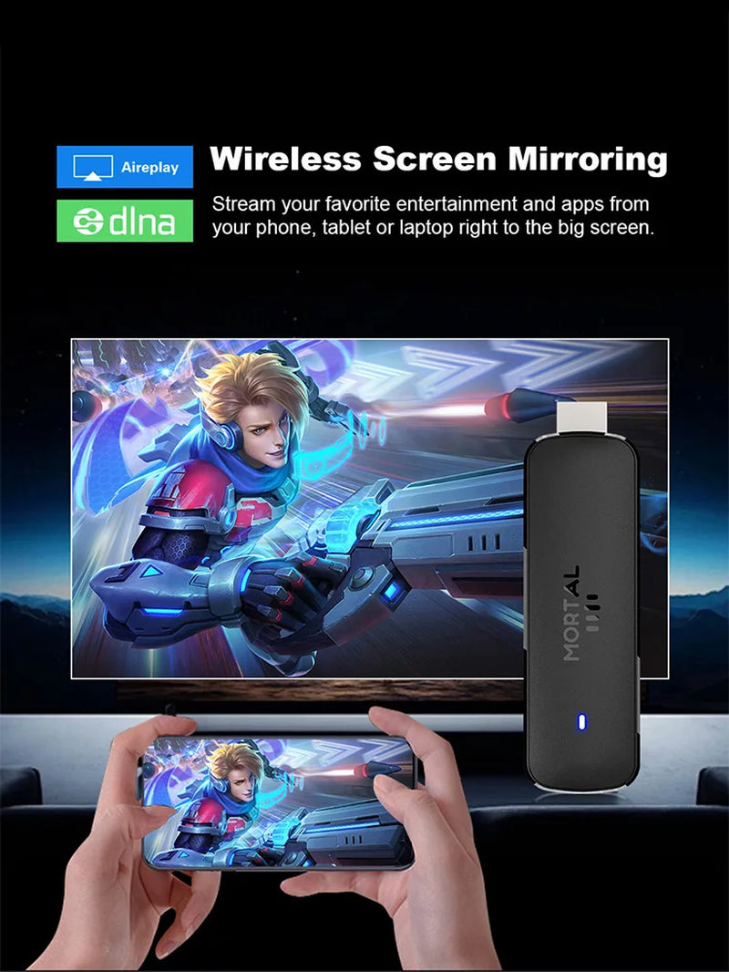 Q8 - Android 14 - Streaming Stick - with 8K / WiFi 6 / Voice Remote
