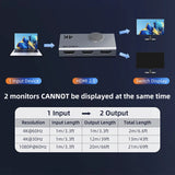 4K Bi-Directional HDMI Switch / Splitter