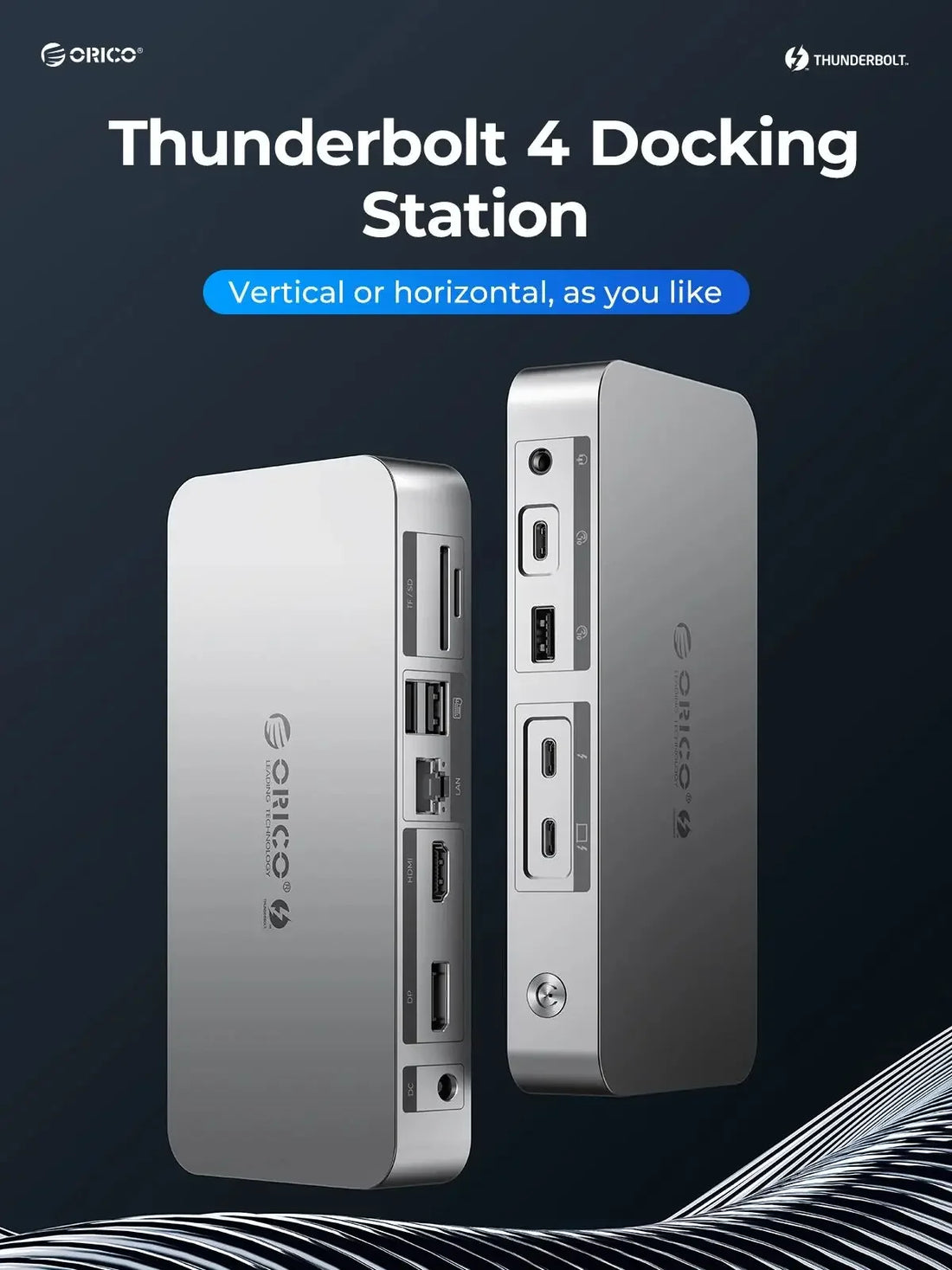 Thunderbolt Docking Station with HDMI, USB and Ethernet