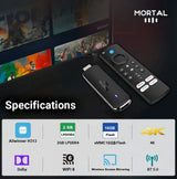 Q8 - Android 14 - Streaming Stick - with 4K / WiFi 6 / Bluetooth 5