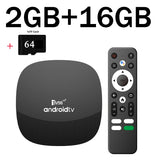 TV98 ATV MAX PLUS - Android 14 - Media Player - with 8K / Dual-Band WiFi / Voice Remote