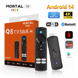 Q8 - Android 14 - Streaming Stick - with 4K / WiFi 6 / Bluetooth 5