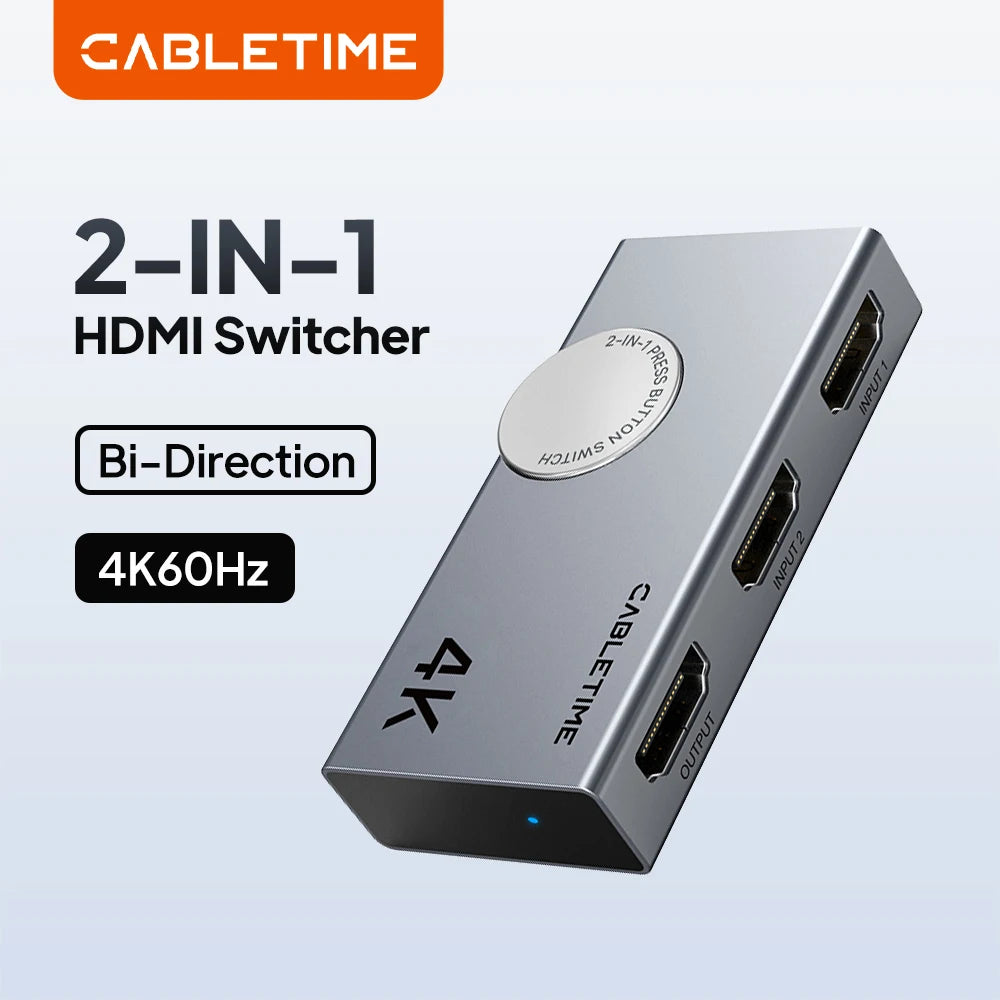 4K Bi-Directional HDMI Switch / Splitter