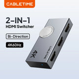 4K Bi-Directional HDMI Switch / Splitter