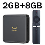 Smart Android H313 - Android 14 - Media Player - with 8K / Bluetooth 5 / Voice Remote