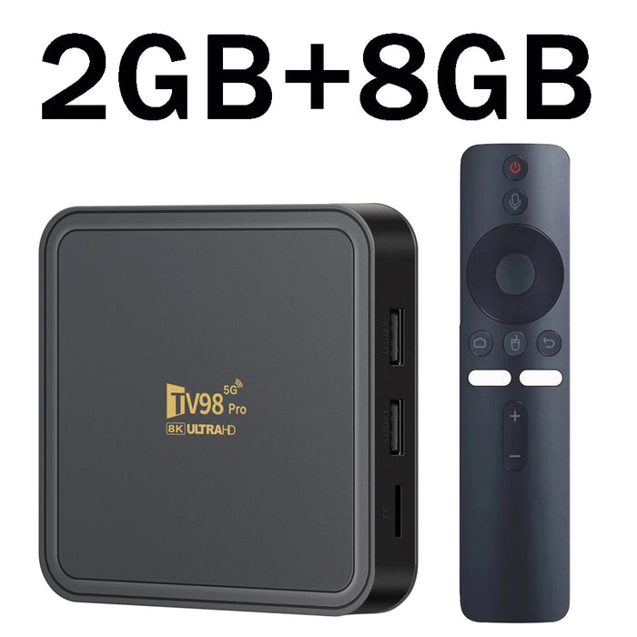 Smart Android H313 - Android 14 - Media Player - with 8K / Bluetooth 5 / Voice Remote