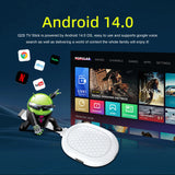 Q2S - Android 14 - Streaming Stick - with 8K / WiFi 6 / Bluetooth 5