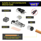 Cat8 Ethernet Network Cable / Adapter