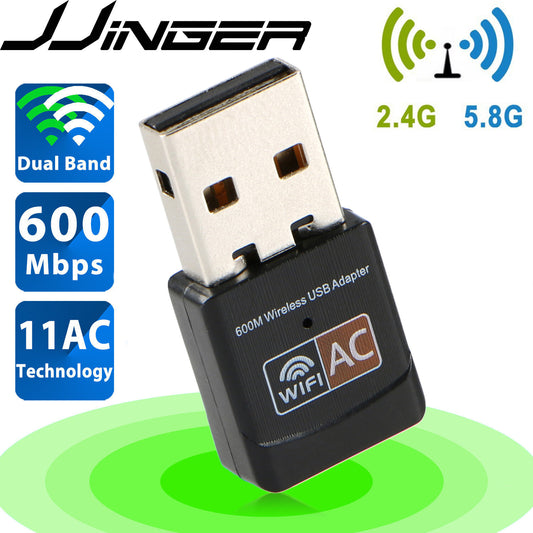 600Mbps Dual-Band USB WiFi Adapter - DAB Media Solutions