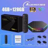 T95Z PLUS - Android 12 - Media Player - with 8K / WiFi 6 / Bluetooth 5 - 64GB RAM / 128GB Storage