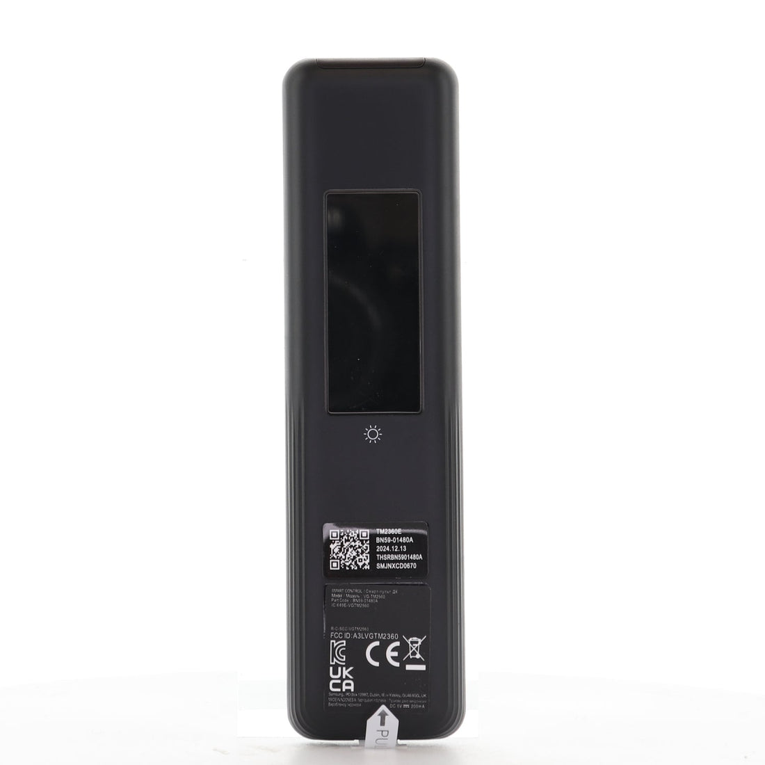 Samsung BN59 - 01480A / TM2360E 2025 Eco Solar Cell TV Remote Control - Voice AI - Samsung TV Plus - Netflix