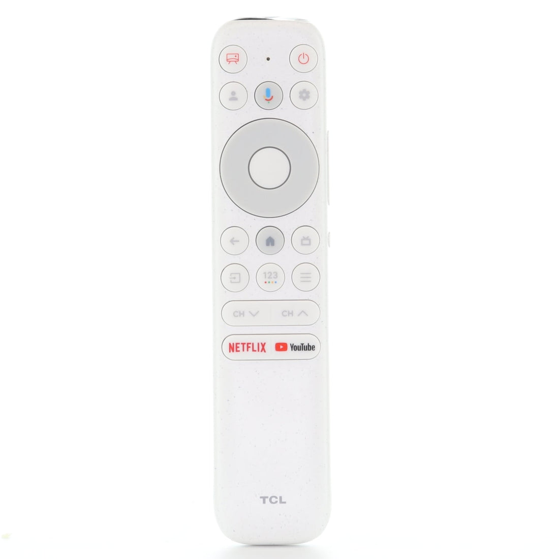 TCL RC902N / FER1 NXTVISION GOOGLE TV Remote Control with Voice - White - Netflix - YouTube - G0401 - 000232