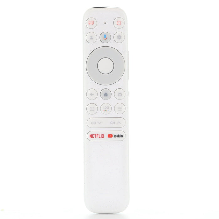 TCL RC902N / FER1 NXTVISION GOOGLE TV Remote Control with Voice - White - Netflix - YouTube - G0401 - 000232