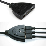 4K 3-Port HDMI Switch / Splitter
