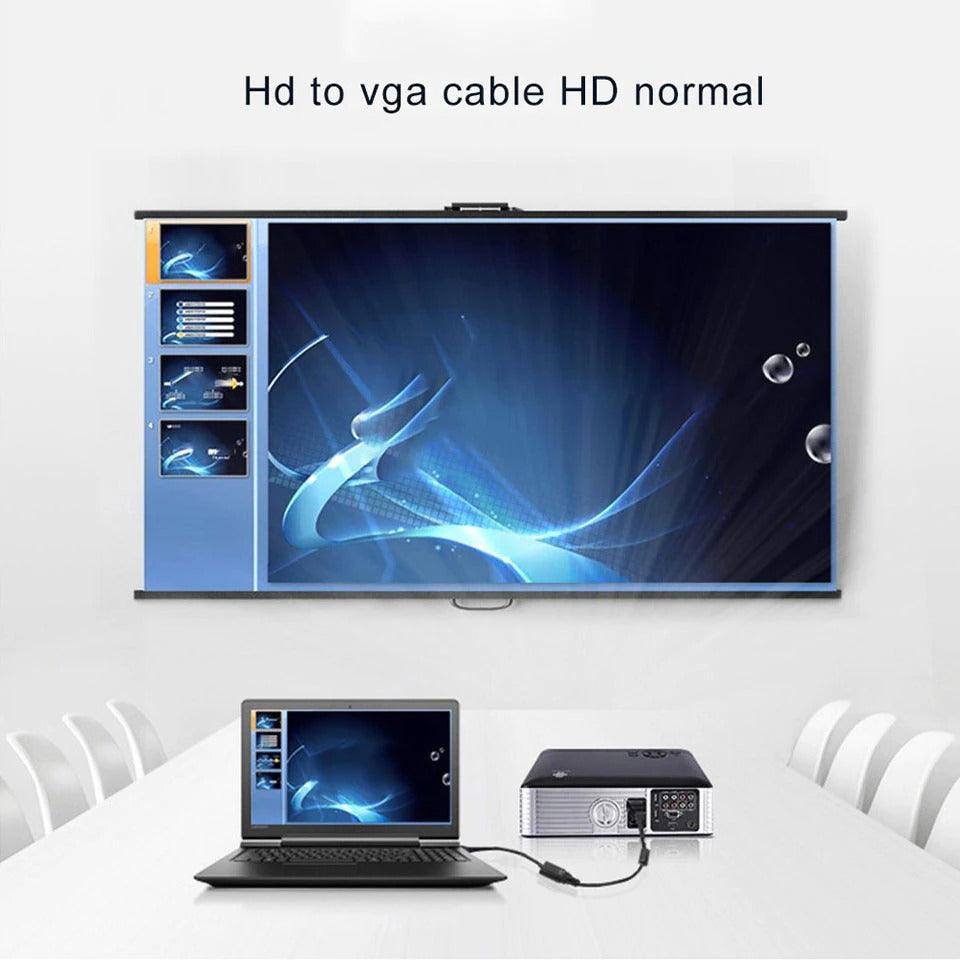 HDMI to VGA Adapter Cable - 1080p