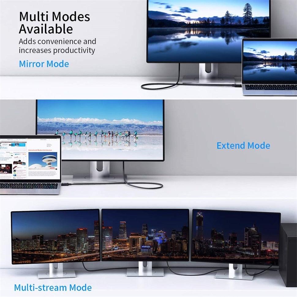 High Bandwidth 8K Display port cable to display port 4K@60Hz For PC Laptop Monitor Projector