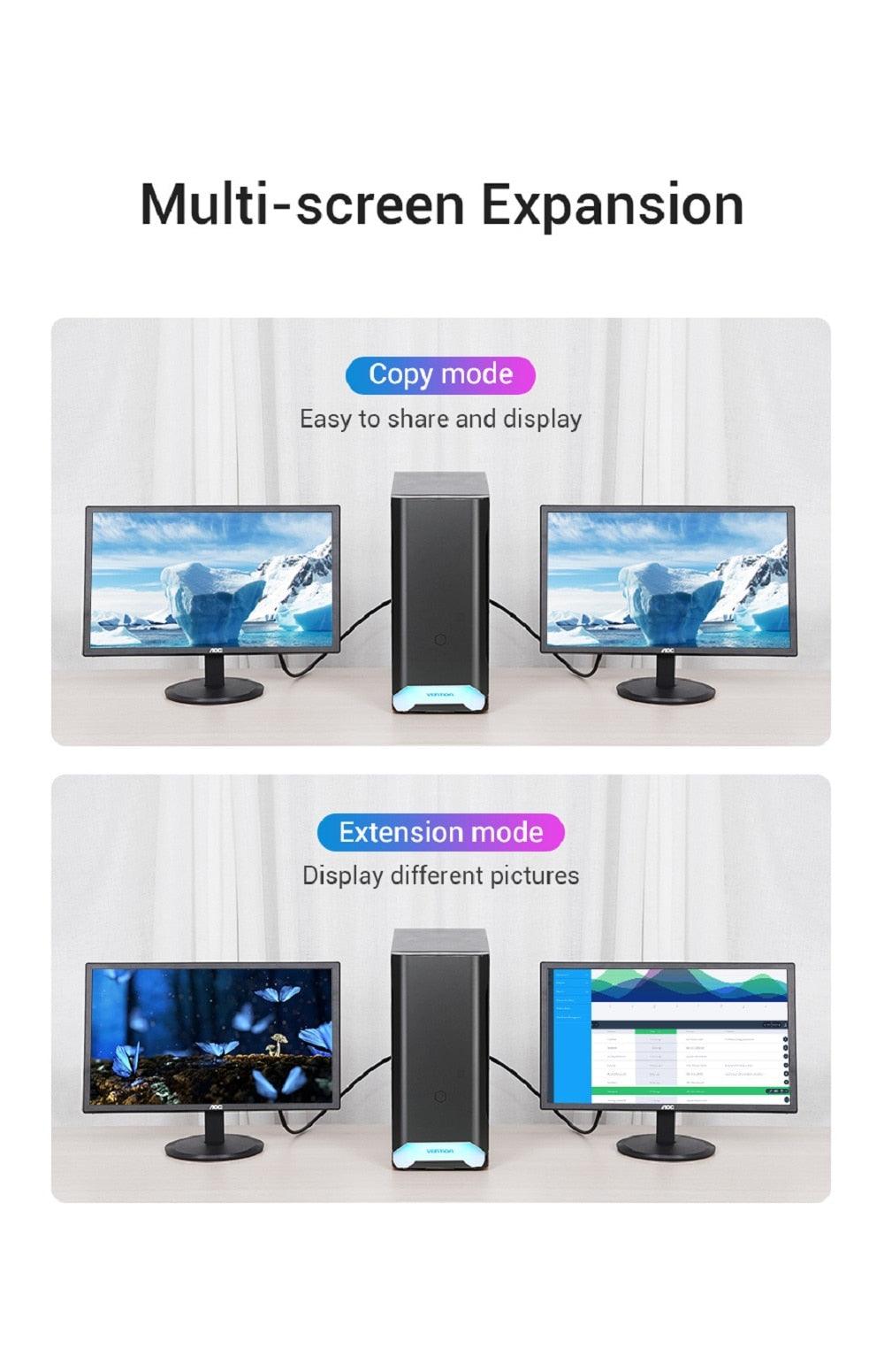 DisplayPort to HDMI 4K Adapter Cable