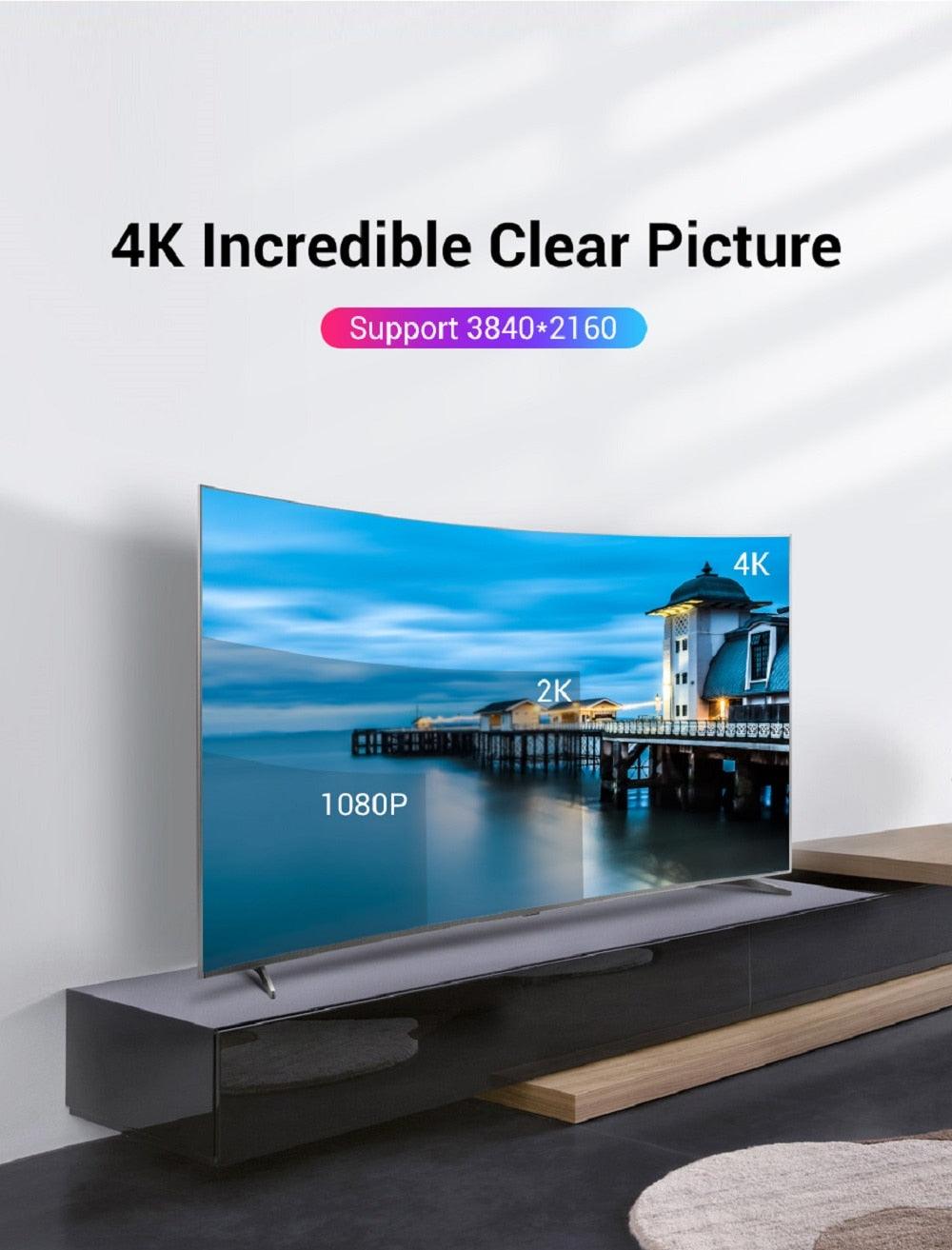 DisplayPort to HDMI 4K Adapter Cable