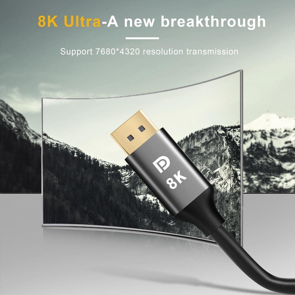 DisplayPort to HDMI 4K Adapter Cable