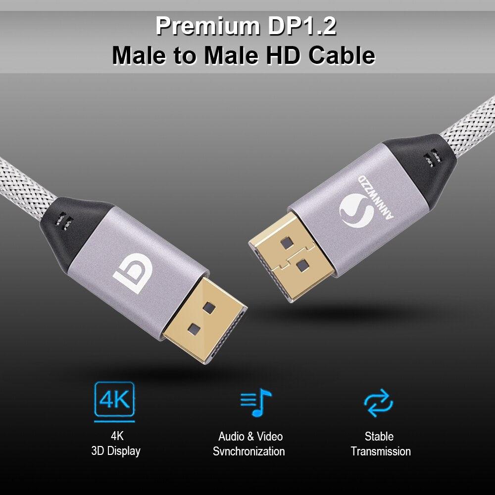 DisplayPort to HDMI 4K Adapter Cable