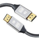High Speed Display Port TV Cable Audio 8K Video Cable Compatible For PC And Laptop Portable Projector...