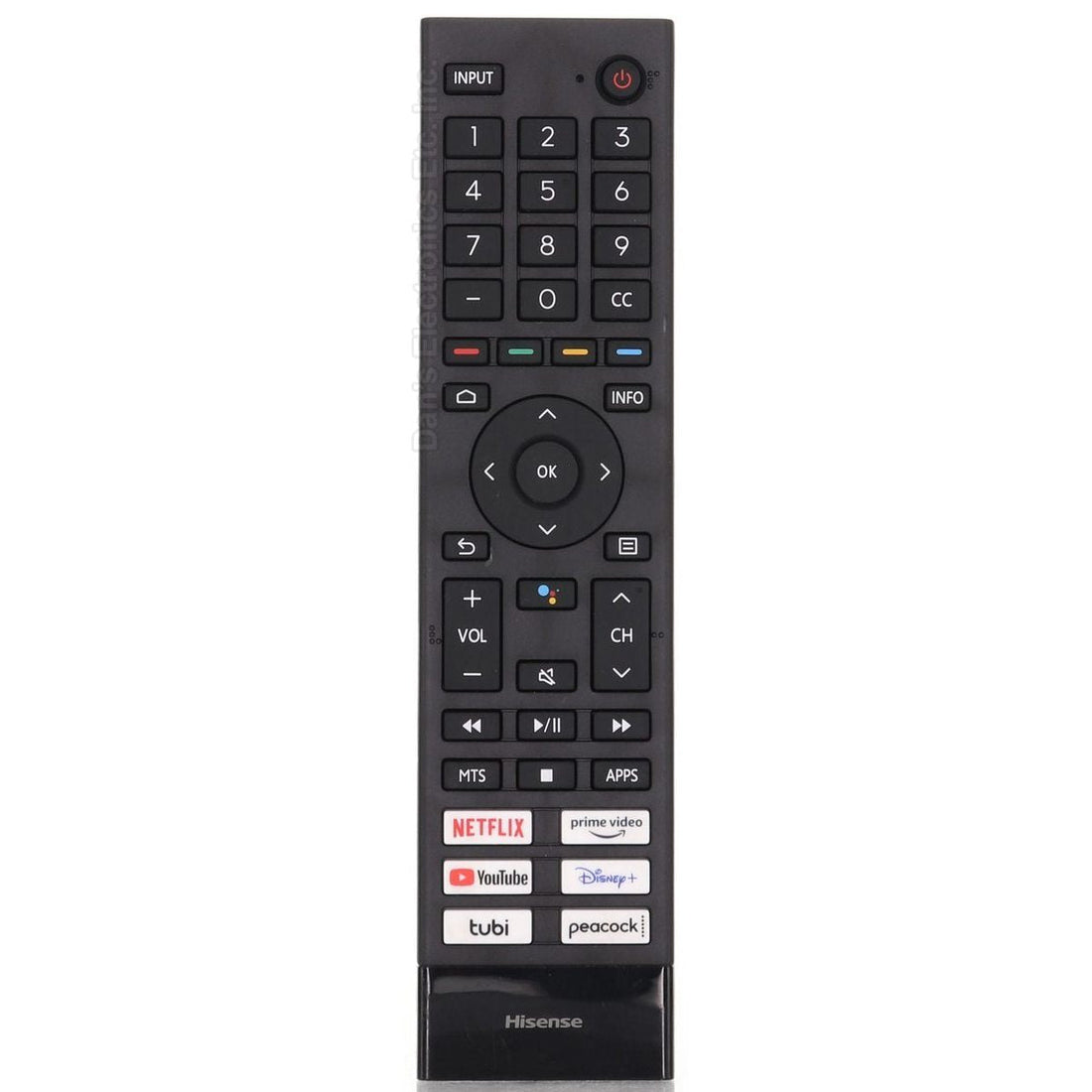 Hisense ERF3J80H GOOGLE Android TV Remote Control with Voice TV - 299102