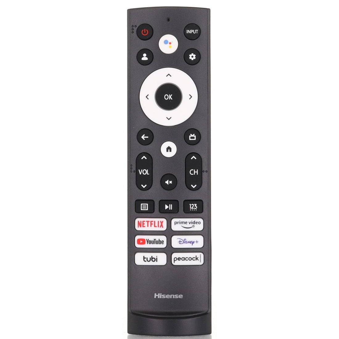 Hisense ERF3M90H / ERF3AF90H / ERF3AG90H Voice TV Remote Control - - 299843