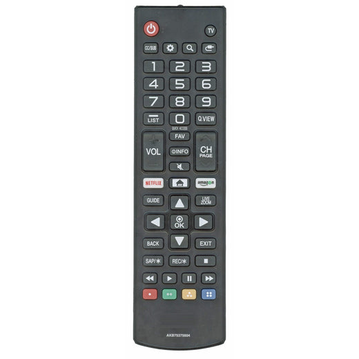 LG AKB75375604 TV Remote Control - IR - Netflix - Prime Video - AGF76631070