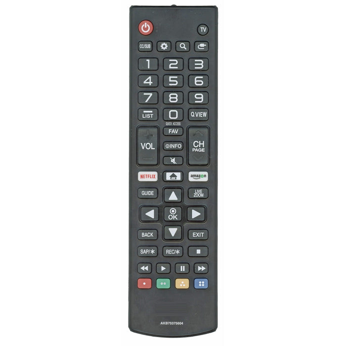 LG AKB75375604 TV Remote Control - IR - Netflix - Prime Video - AGF76631070