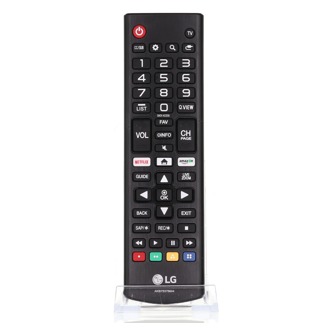 LG AKB75375604 TV Remote Control - IR - Netflix - Prime Video - AGF76631070