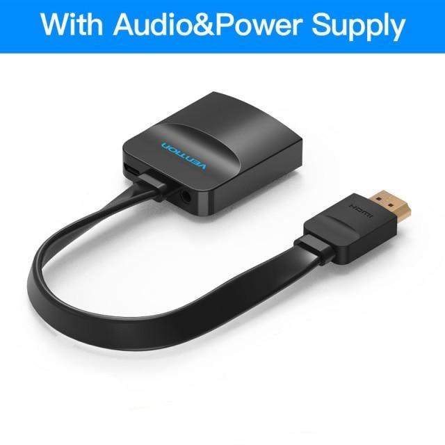 HDMI to VGA Adapter Cable - 1080p