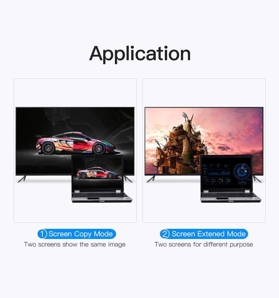 HDMI to VGA Adapter Cable - 1080p