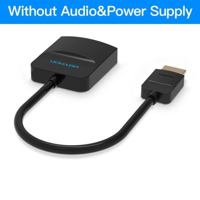 HDMI to VGA Adapter Cable - 1080p