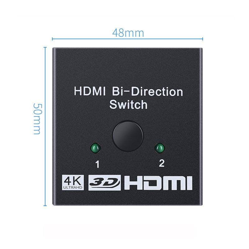 4K Bi-Directional HDMI Switch / Splitter