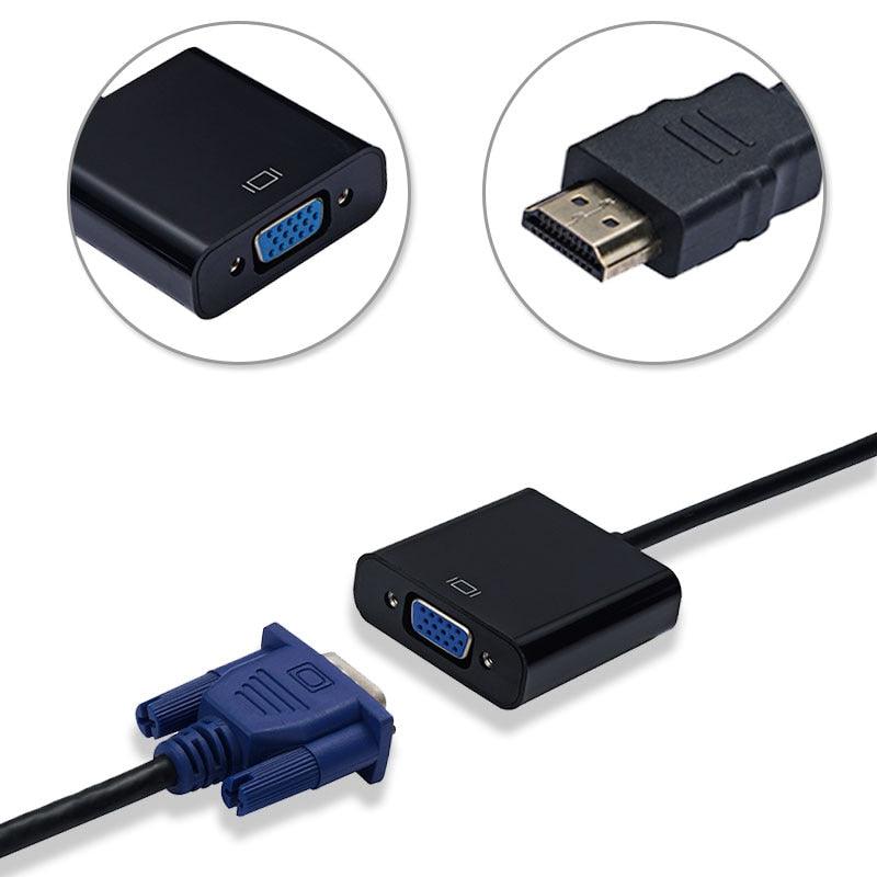 HDMI to VGA Adapter Cable - 1080p