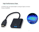 HDMI to VGA Adapter Cable - 1080p